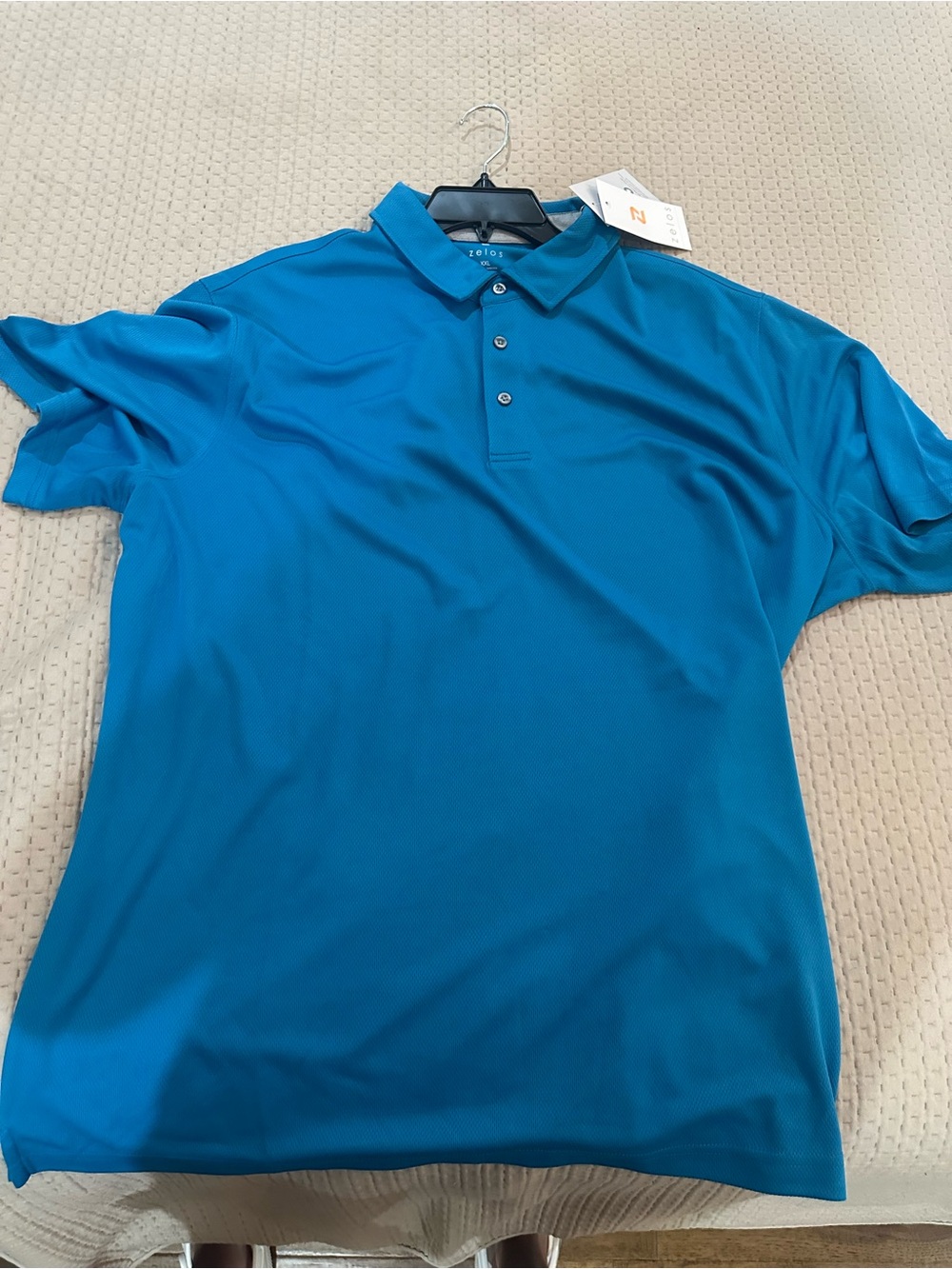 ZELOS Men's Polo Shirt - Teal